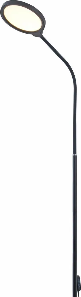 Lampe de Salon LED 10W Noir 2-en-1 Idéale pour Lecture et Bureau - 2