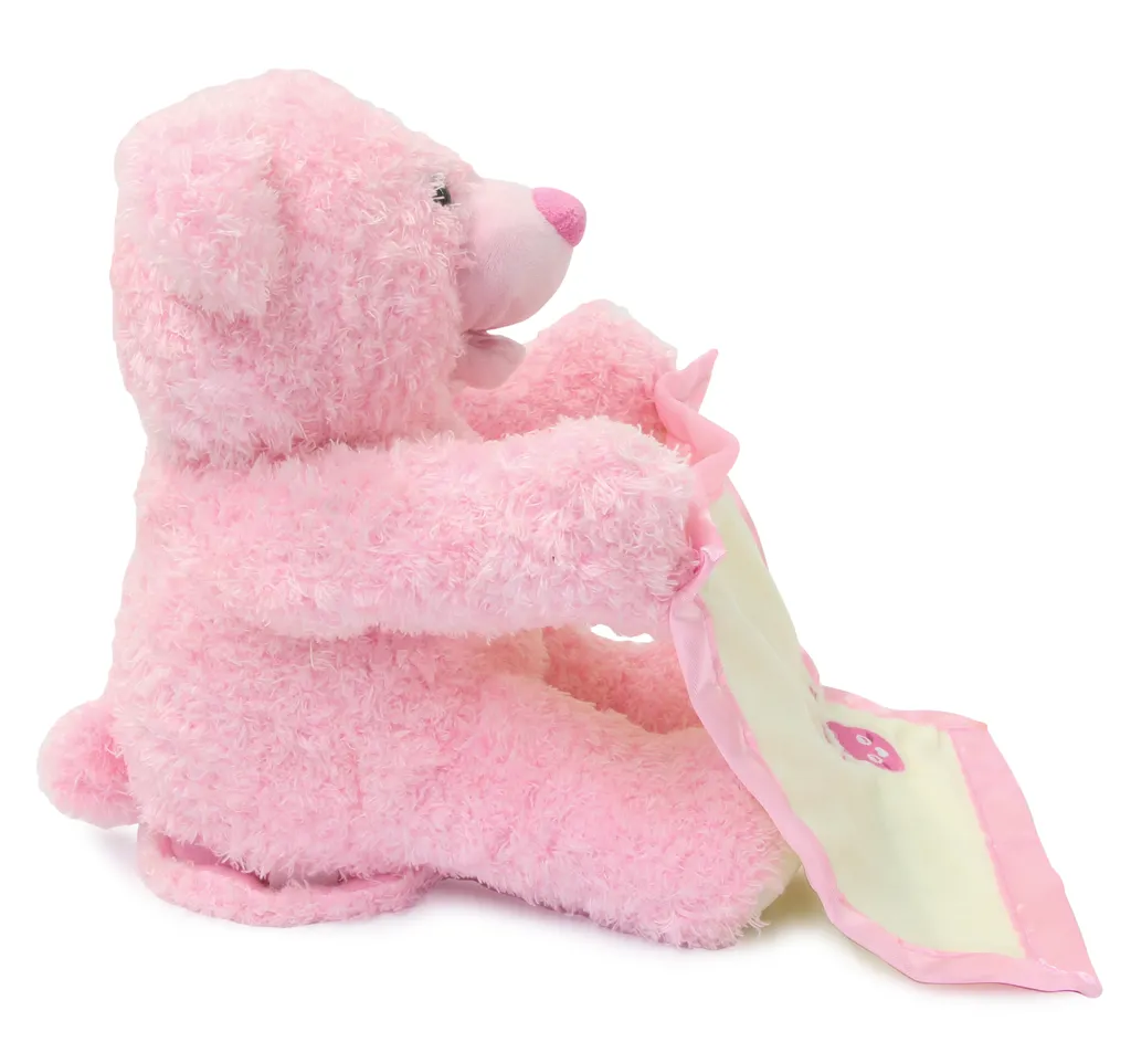 Doudou Interactif Rose Jamara Mr. Babble Bear - Cadeau Éveil Bébé - 9