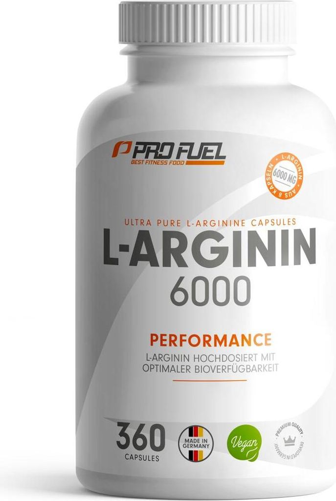 ProFuel L-Arginin 6000, 360 Kapseln Dose Produktbild 1