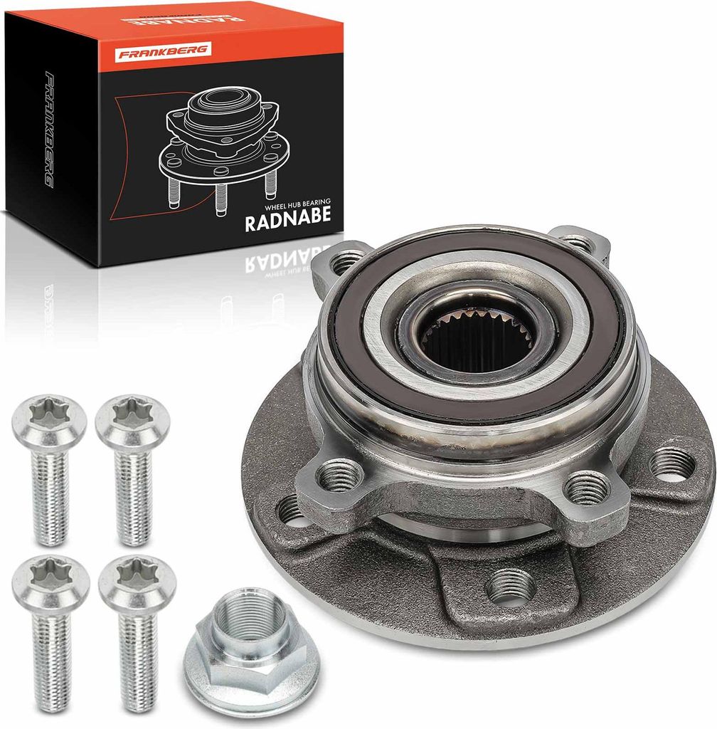 Frankberg 1x Radnabe Radlagersatz Vorne und Hinten für Alfa Romeo Giulia Stelvio 2.0L 2.1L 2.9L Bj ab 2015