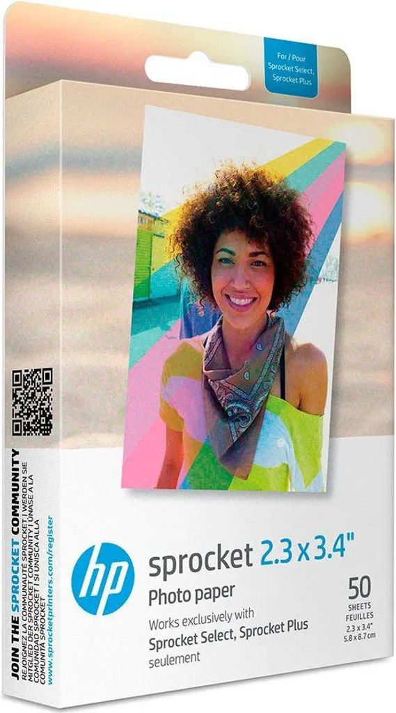 Hp Sprocket-fotopapier 50 Einheiten Mehrfarbig  Mehrfarbig Produktbild 