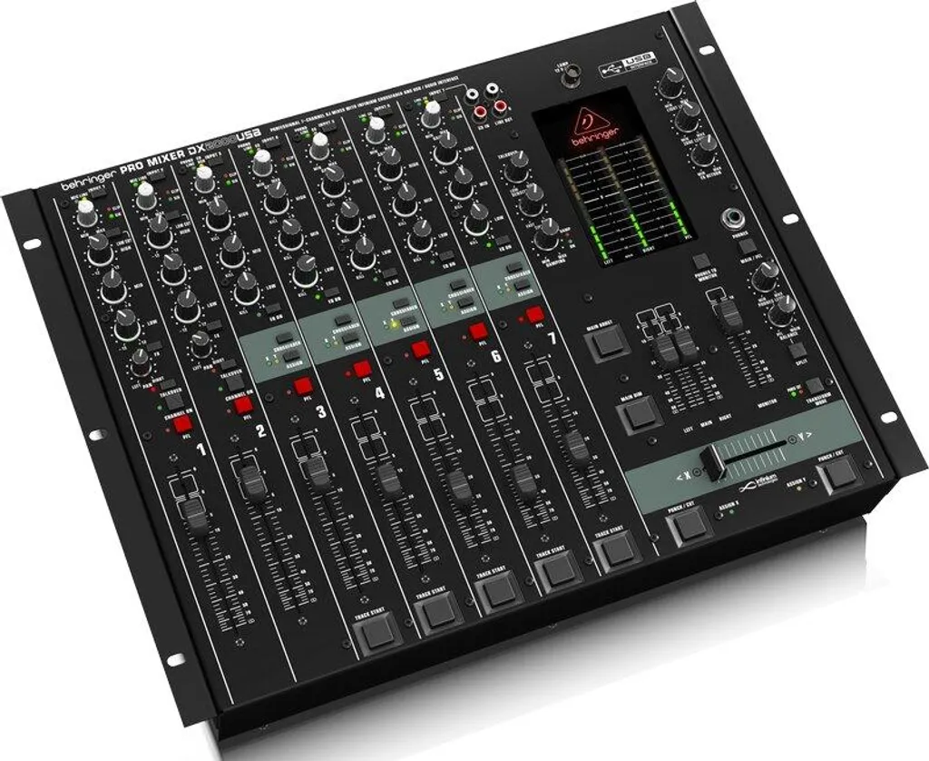 Table de mixage pour podcast et webdiffusion Behringer DX2000 - 2
