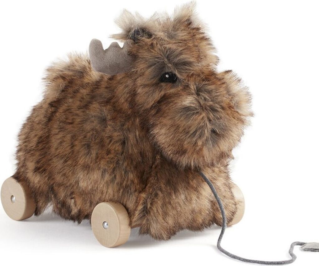 Kids Concept Nachziehtier Elch Edvin, Nachziehspielzeuge