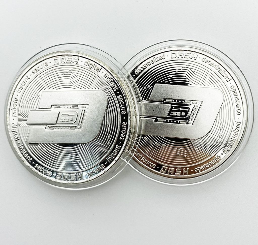 Dash Münze - Silber für Krypto-Liebhaber KP13415 Produktbild 