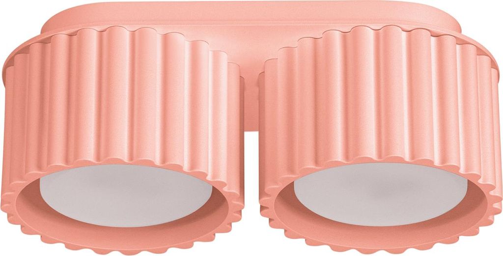 Plafond AURA 2 apricot Gx53 2xGx53 10W Aluminium 8x10x21cm Sollux Lighting