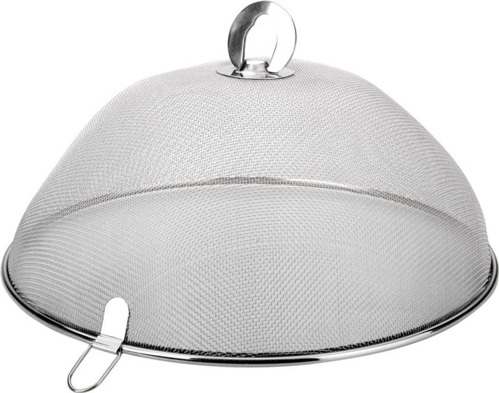 Deckel zum Abdecken von Lebensmitteln Ibili, Edelstahl 18/10, 29x10 cm, silber
