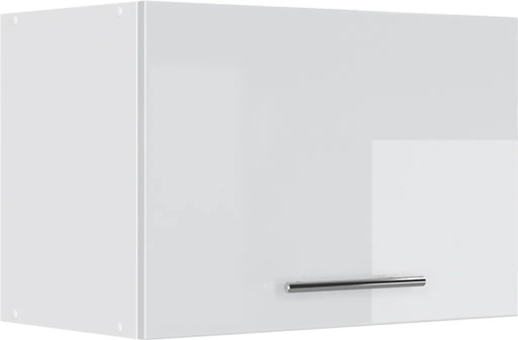 Mobiletto Pensile 60x40 Vicco Fame-Line Bianco Lucido Design Moderno - 1
