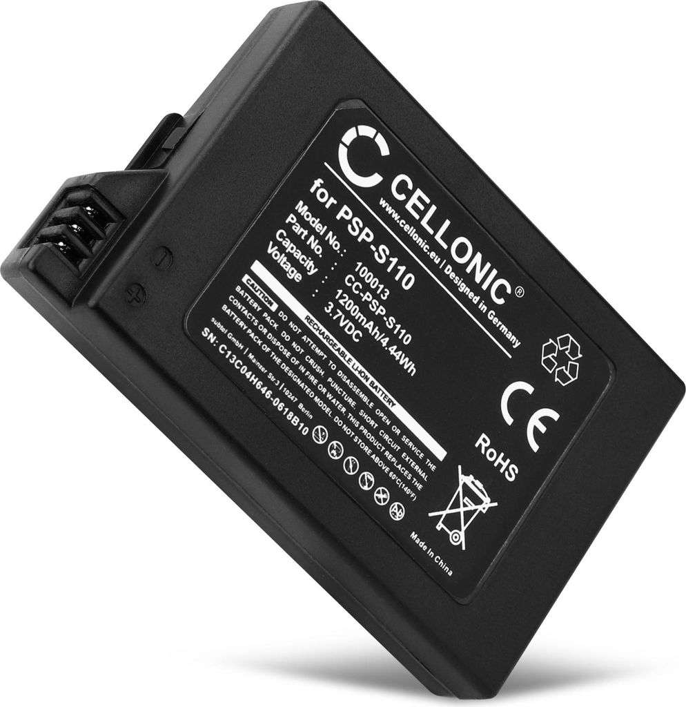 CELLONIC 1x Batteria per Consolle giochi Compatibile con Immagine del prodotto 
