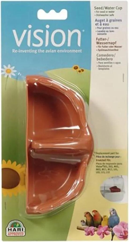 Hari Futter-und Wasserschale Braun Braun One Size