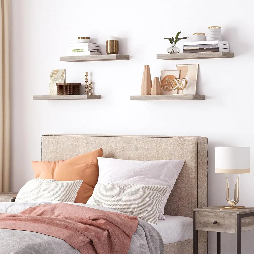 Étagère murale de 60 cm : optimisez vos murs sans équerre visible