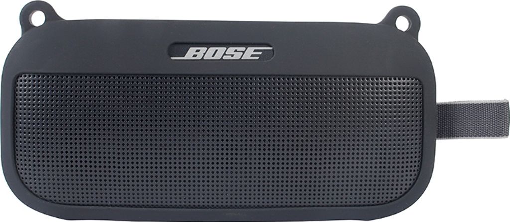INF Silikon-Schutzhülle für Bose SoundLink Flex Bluetooth-Lautsprecher Schwarz