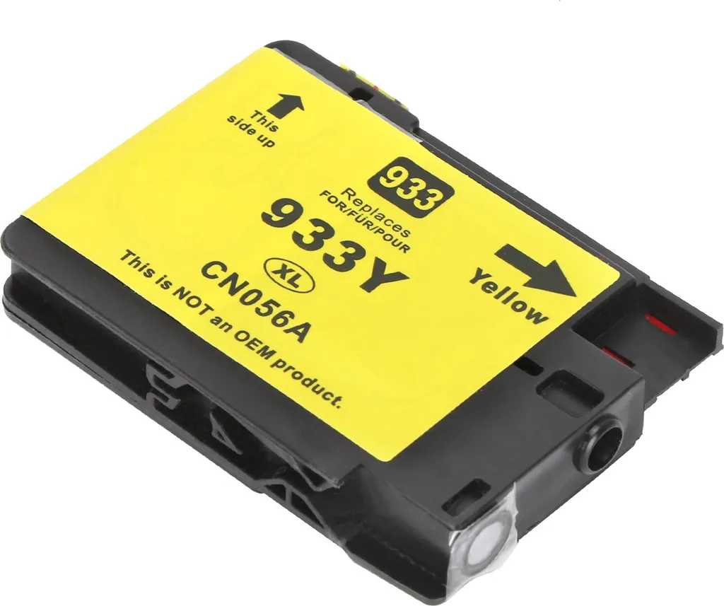 Inchiostro Pigmentato Giallo 933XL per HP OfficeJet 7110 7612