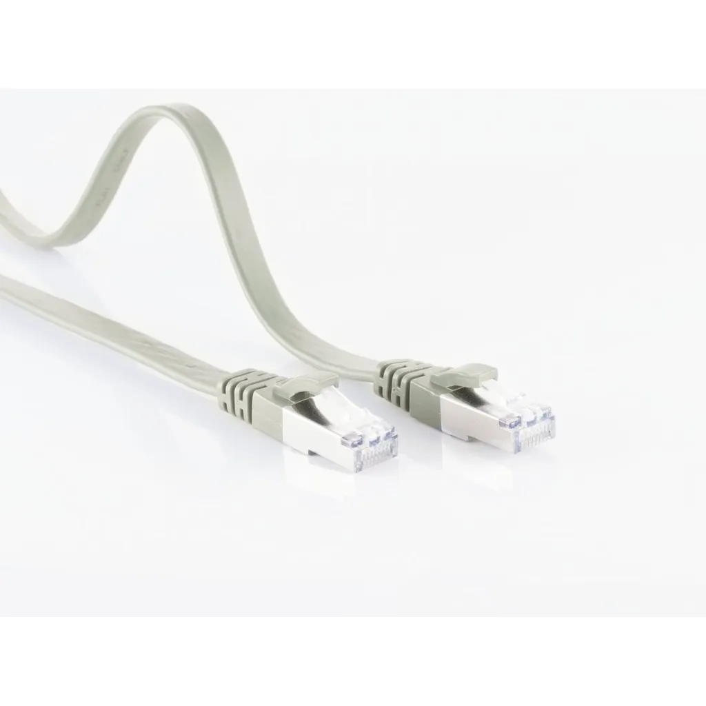 Cavo Lan Piatto 15m Cat6 Slim U/UTP | Alta Velocità e Design Invisibile