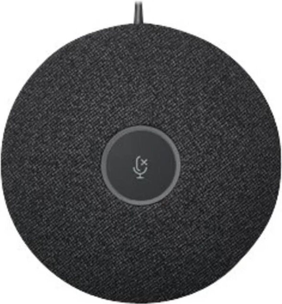 Logitech Rally Mic Pod Hub, Schwarz Produktbild 