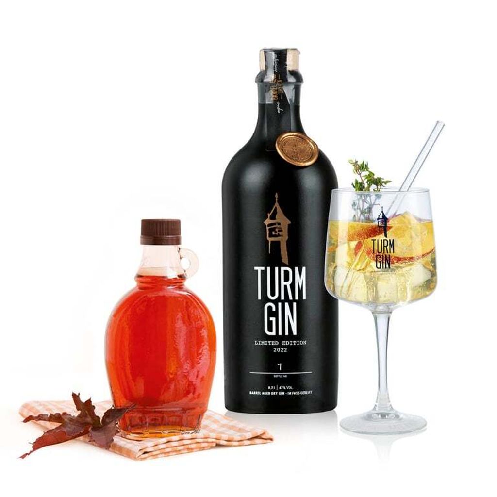 TURM GIN Limited Edition 2022 - Barrel Aged Dry Gin - 0,7 l Produktbild 