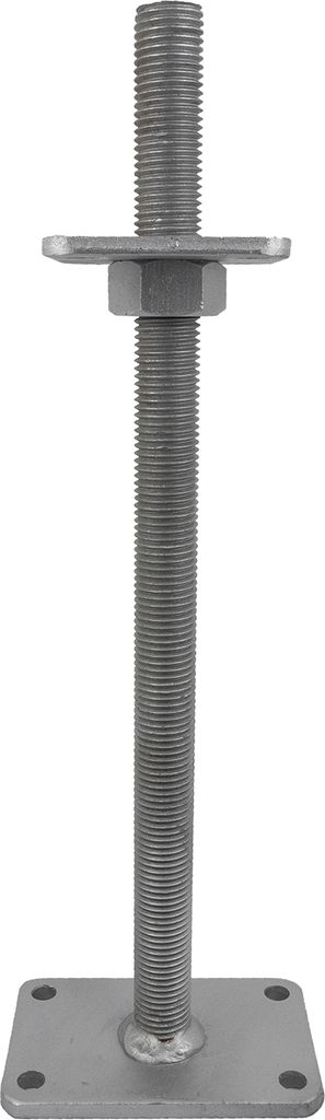 GeZu Impex® Pfostenträger Ulrich höhenverstellbar M30 x 500 Produktbild 