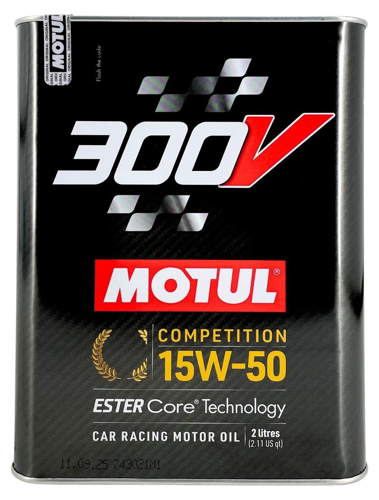 Motul 300V Competition 15W-50 2 Liter (110860) Produktbild 
