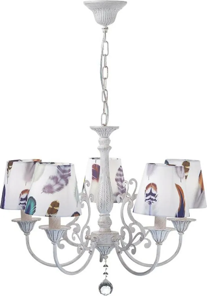 Suspension ACA Lighting EG169885PP textile : fini l'éclairage trop vif