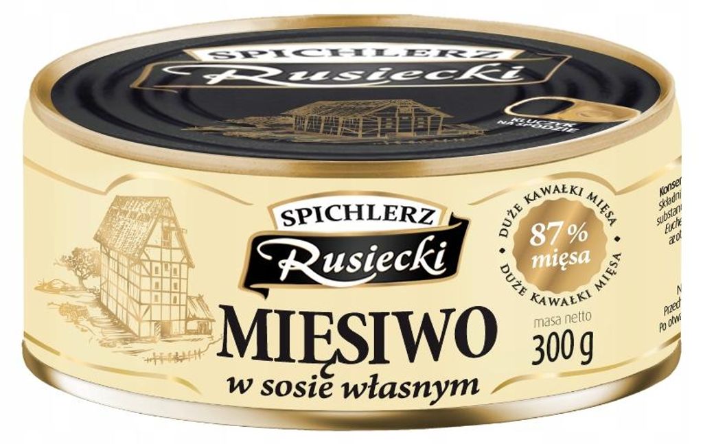 Spichlerz Rusiecki Mięsiwo W Sosie Własnym 300 G Zdjęcie produktu 