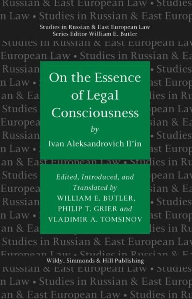 Il'In, I: On the Essence of Legal Consciousness
