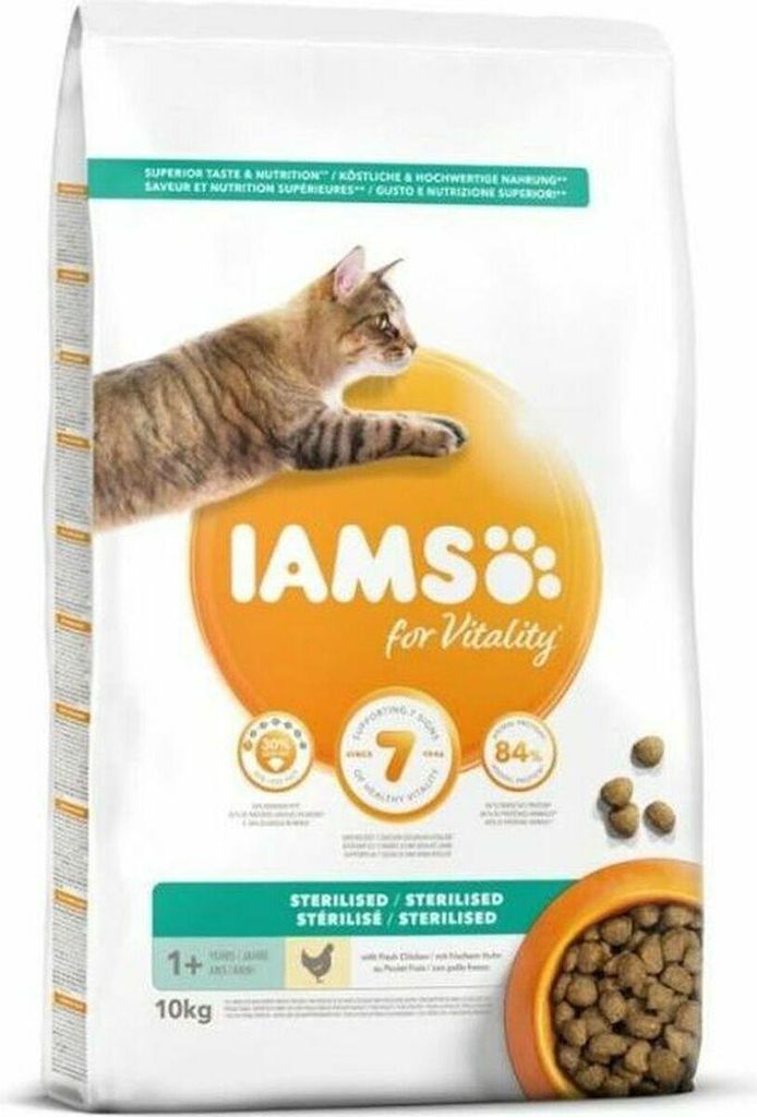Katzenfutter IAMS 150550 Huhn 10 kg Produktbild 