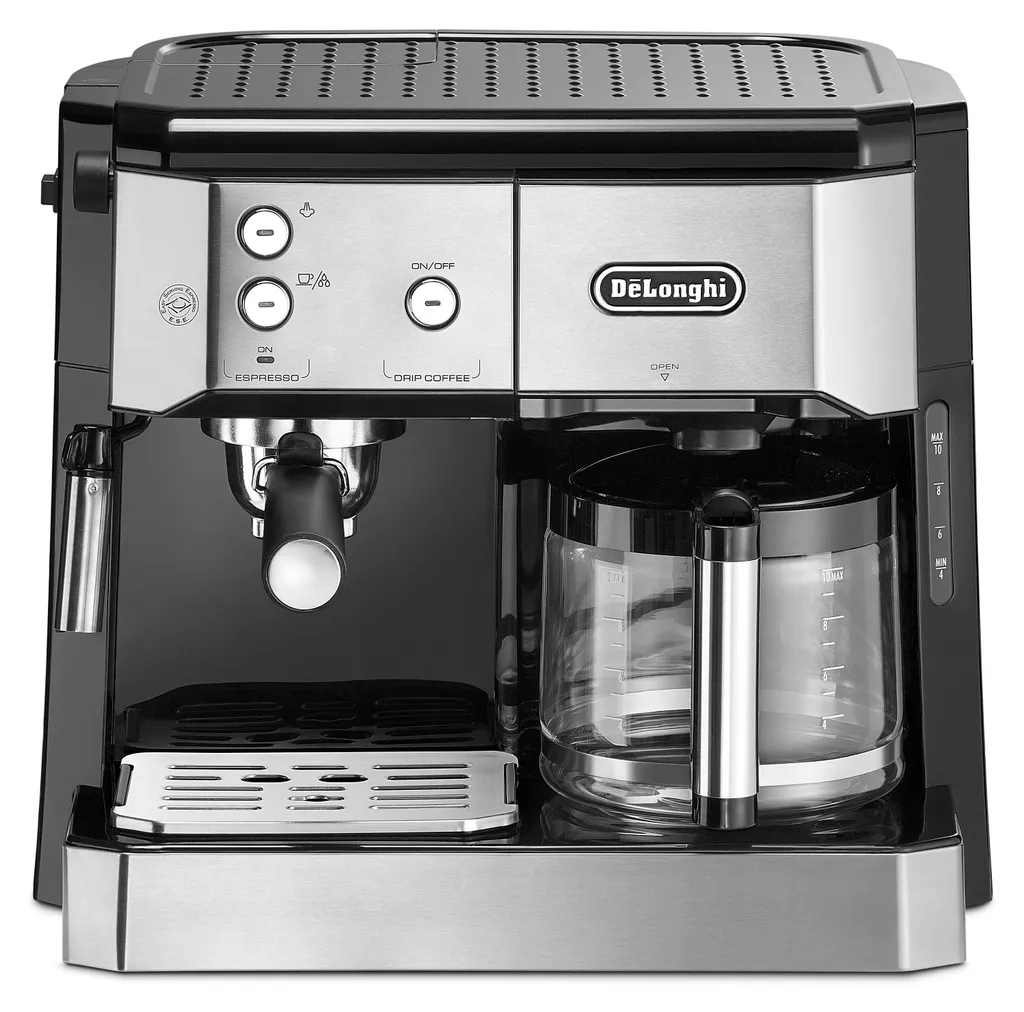 Porte-filtre robuste DeLonghi BCO421.S en acier inox pour espresso