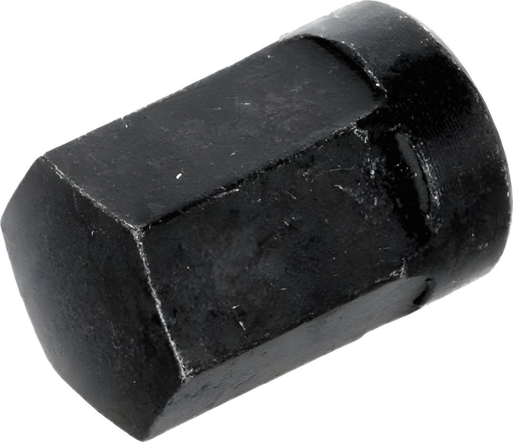 Mutter M8x1,25mm Sechskant SIP Spareparts 19,3mm schwarz galvanisiert für Vespa