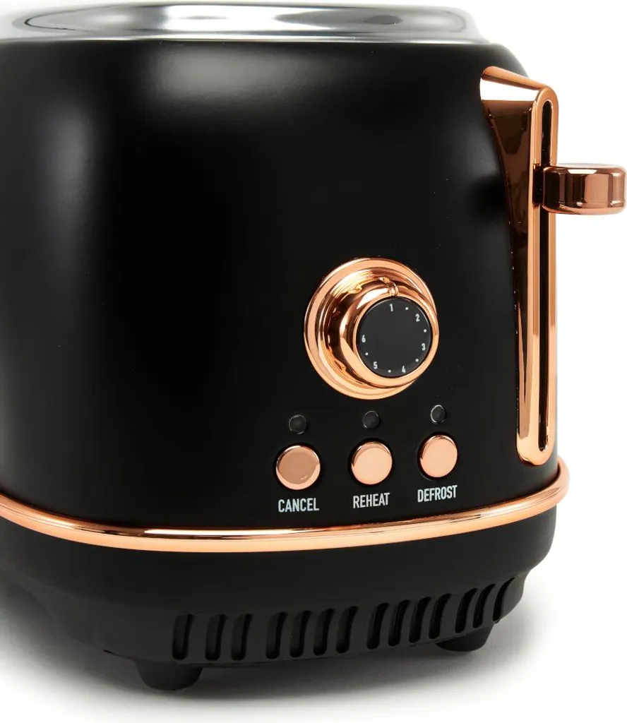 Tostapane Haden Heritage nero e rame nero - 3