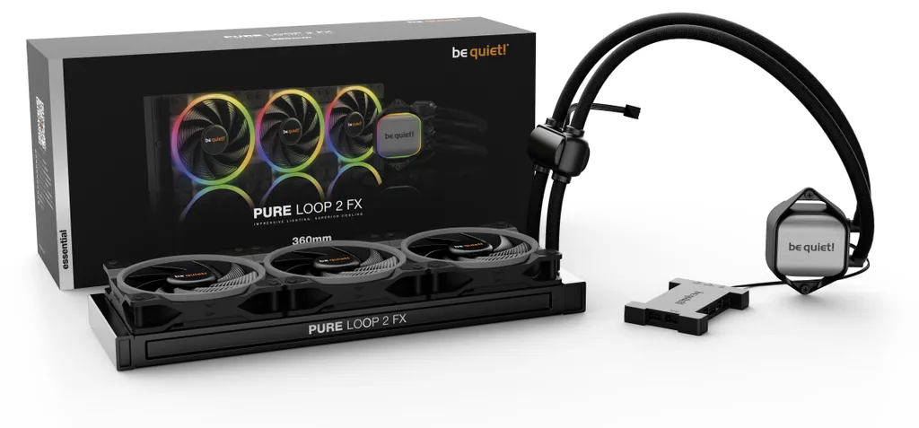 be quiet! Pure Loop 2 FX 360mm - Refroidissement Liquide ARGB Performant