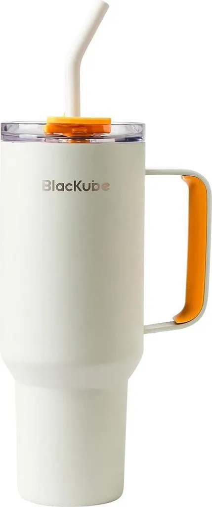 Blackube Bicchiere Termico 1.2 Litri: Acciaio Inox e Design Moderno