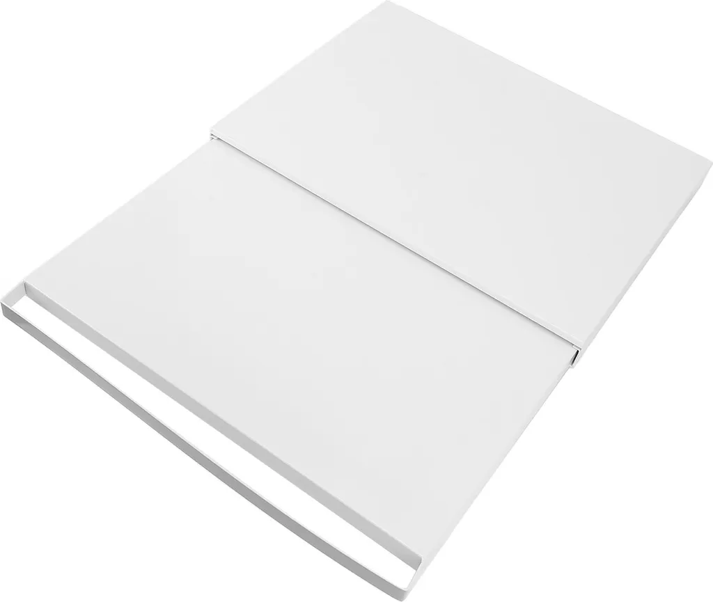 Plateau Coulissant Four Micro-ondes en Acier Blanc - Support Stockage S1