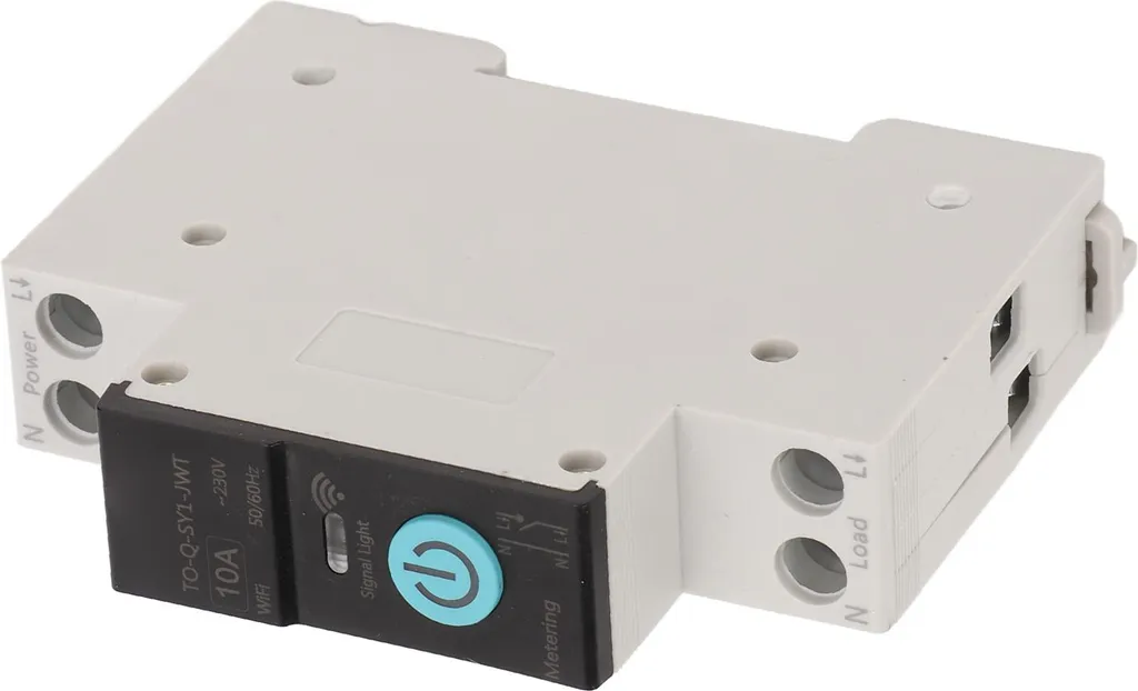 Interrupteur de puissance rail Din 10A WLAN avec commande à distance - 4