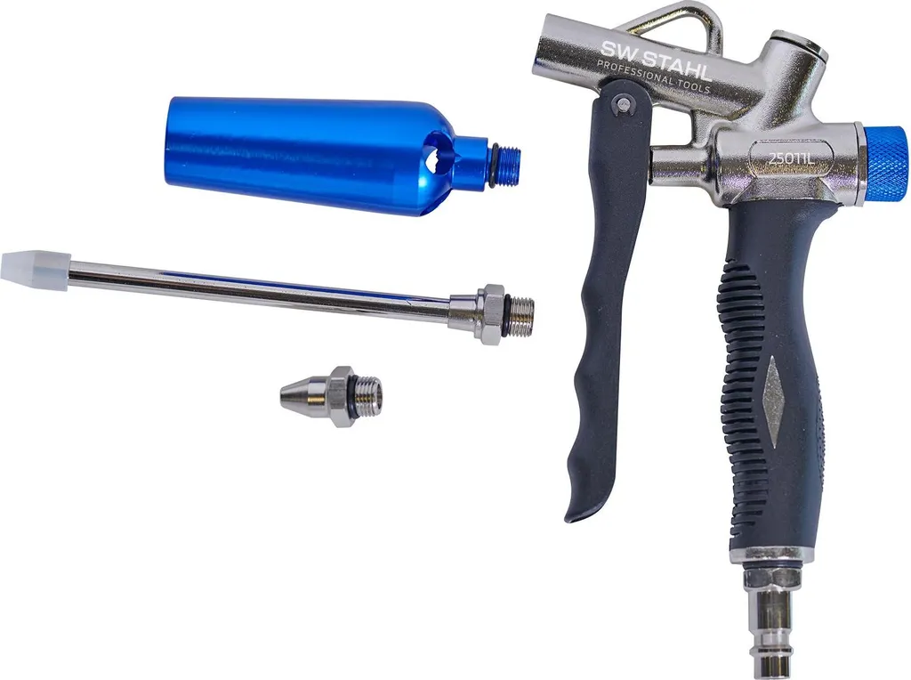 Pistolet de soufflage à régulation débit d'air et buse Venturi 25011L