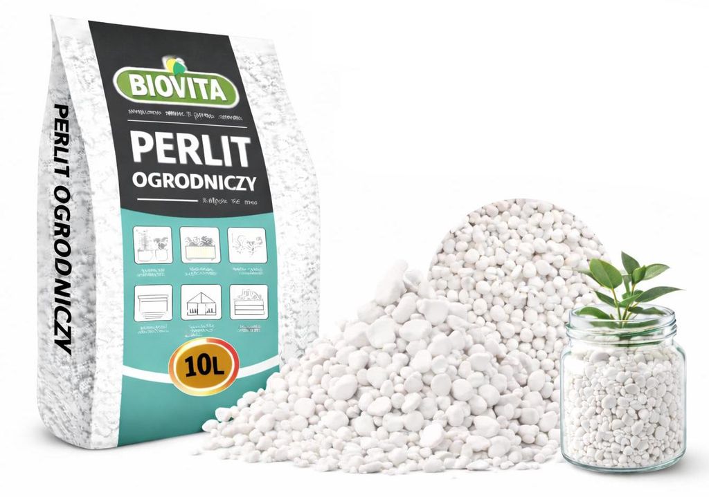 Gartenbau-Perlite 10L 2-6 mm, weiß, zur Bodenauflockerung Produktbild 