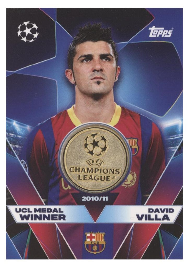 UCLW-DV - David Villa - UCL Medal Winner Relic - 2025/2026 Produktbild 