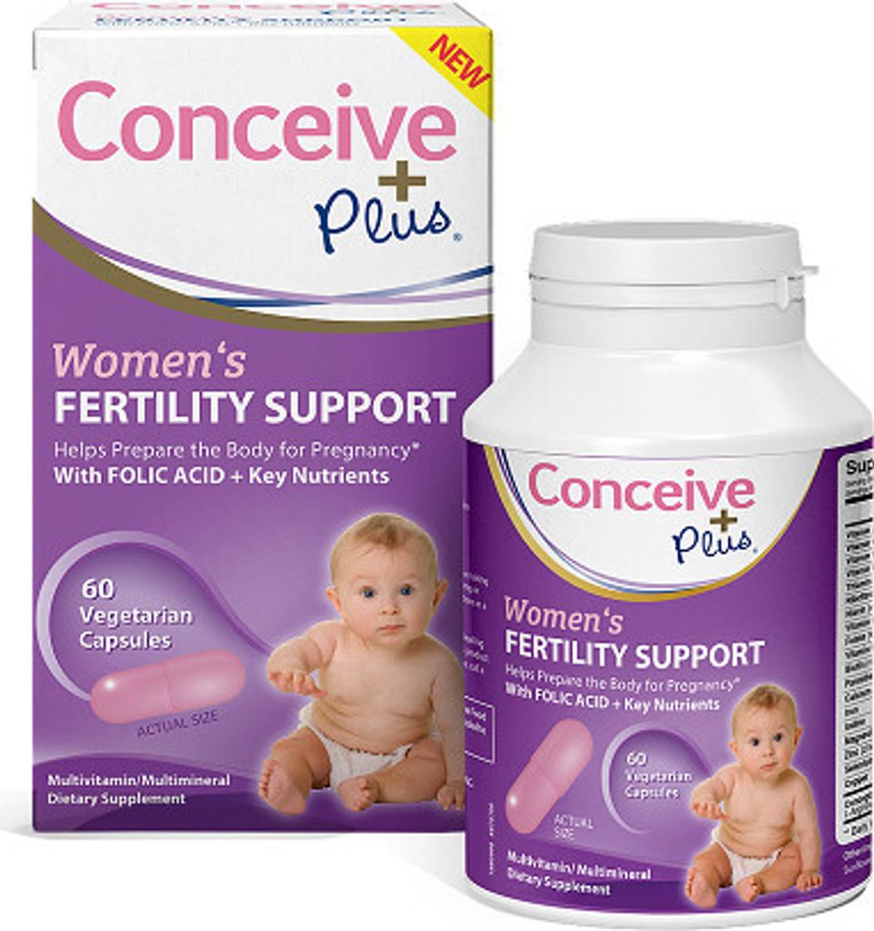 Conceive Plus Podpora ženskej plodnosti – Výživový doplnok Obrázok produktu 