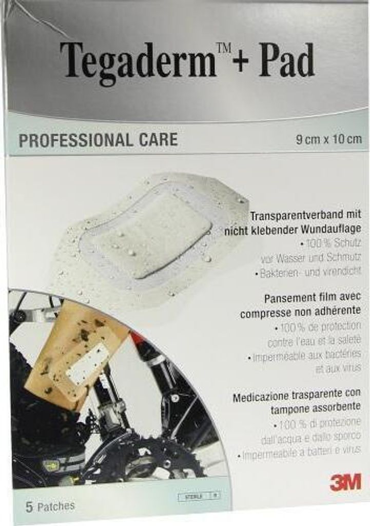 Tegaderm 3M Plus Pad 9x10 cm Fertigverb.3586np 5 St