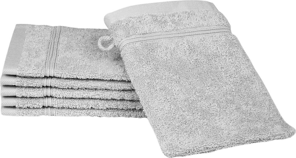 Ross Uni-Walk Handtücher Rubin Waschhandschuh 16x22 cm granit