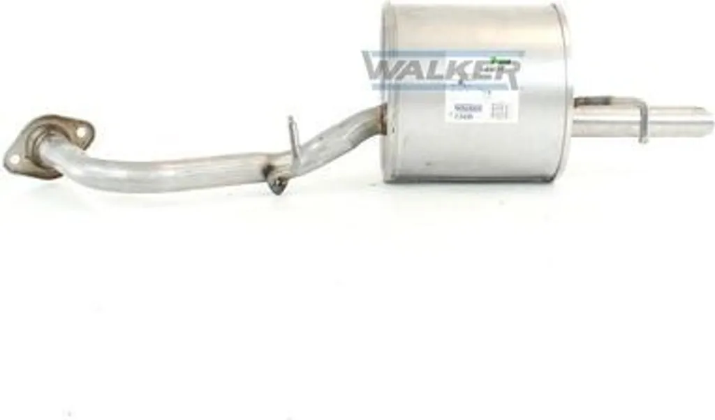 Silencieux terminal WALKER 23498 en acier aluminisé pour Yaris P9