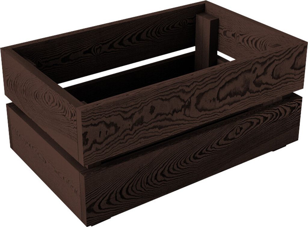 Lermowood Holzkisten Box0421 25 x 40 x 19cm Palisander | Produktbild 