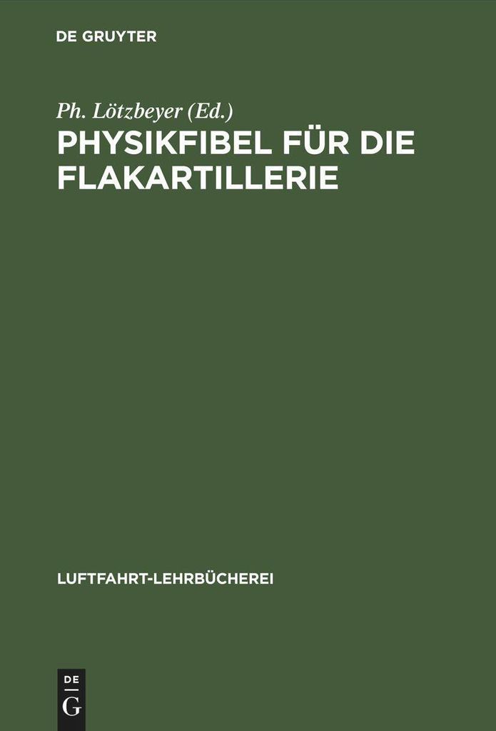 Physikfibel für die Flakartillerie