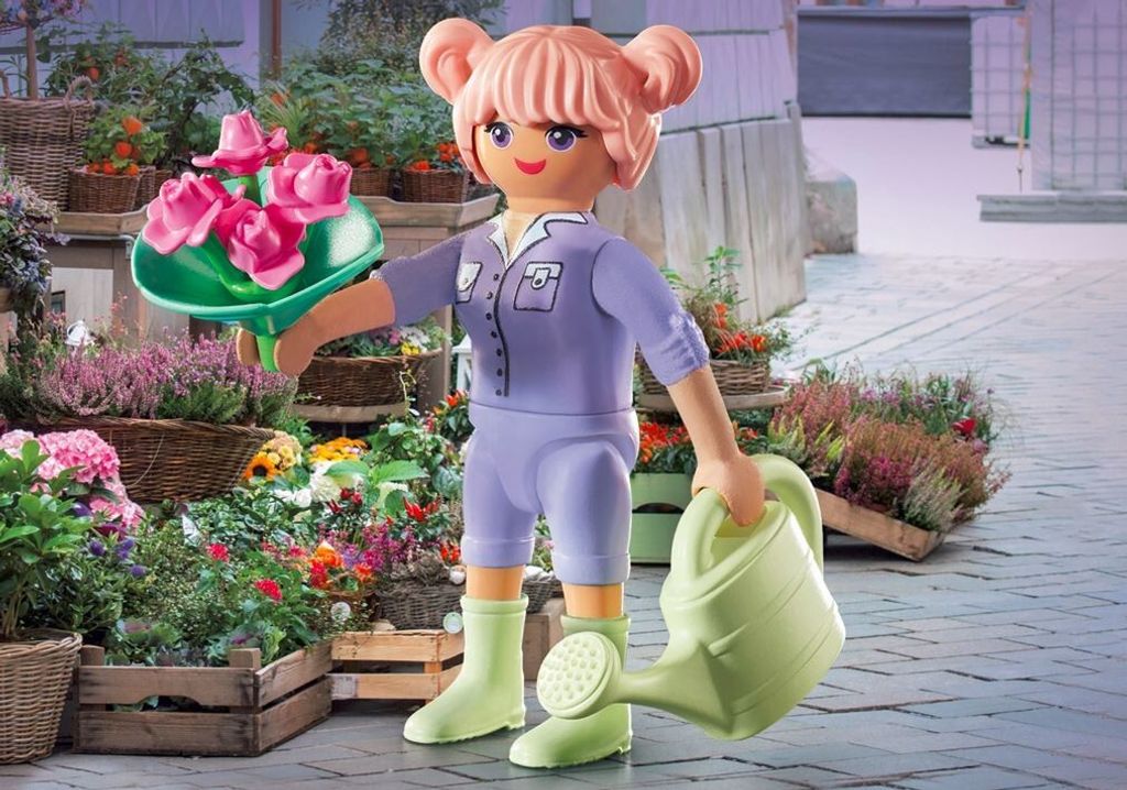 PLAYMOBIL Jeu de construction de fleuriste Multicolore One Image du produit 