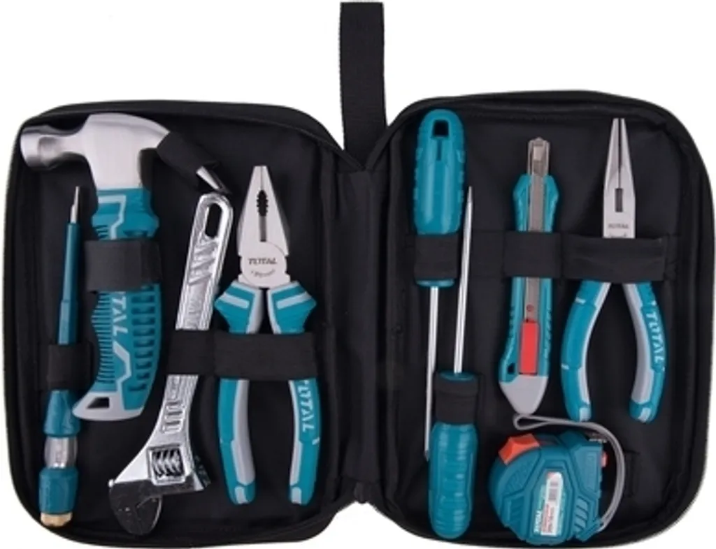 Set di utensili Totale THKTHP90096 Set di utensili, 9 pezzi