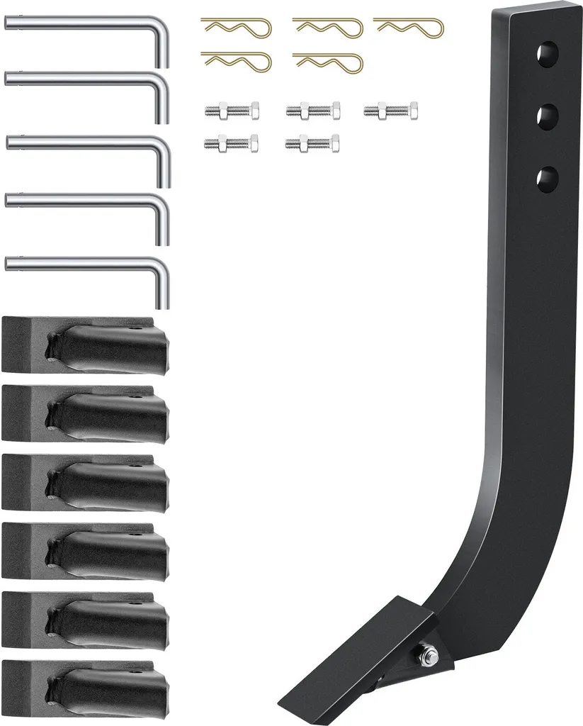 Dents de scarificateur 16'' en acier - Tige de rechange pack de 5