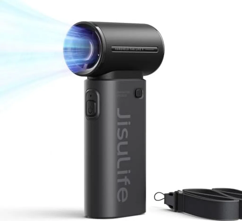 Ventilatore Portatile Outdoor Jisulife 5000mAh | 5 Velocità per Trekking
