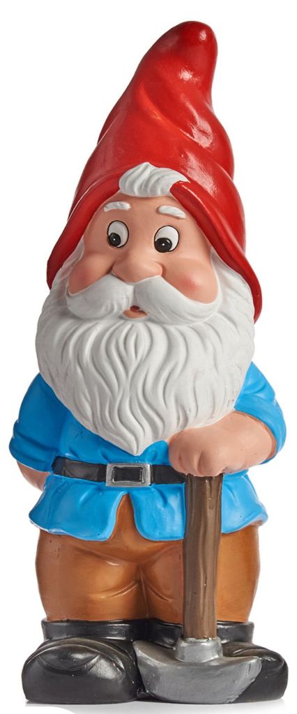 Ibergarden Gartenzwerg-Figur - rote Mutze - 24,5 cm Produktbild 