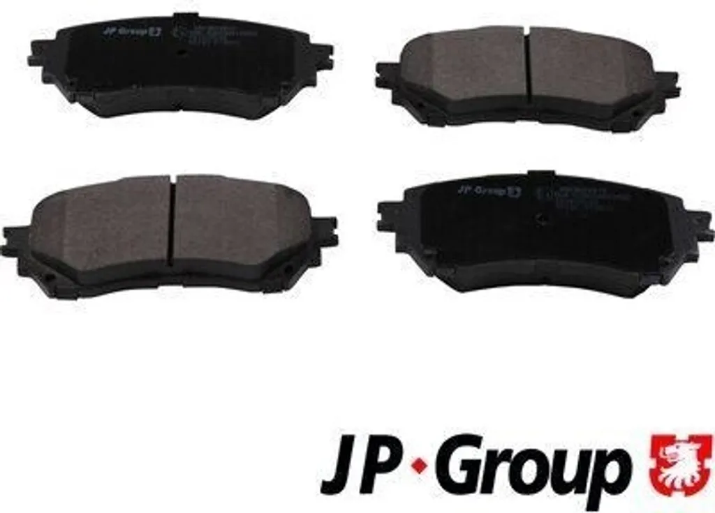 Plaquettes de frein JP GROUP - Haute Performance OE GHY93328Z Avant