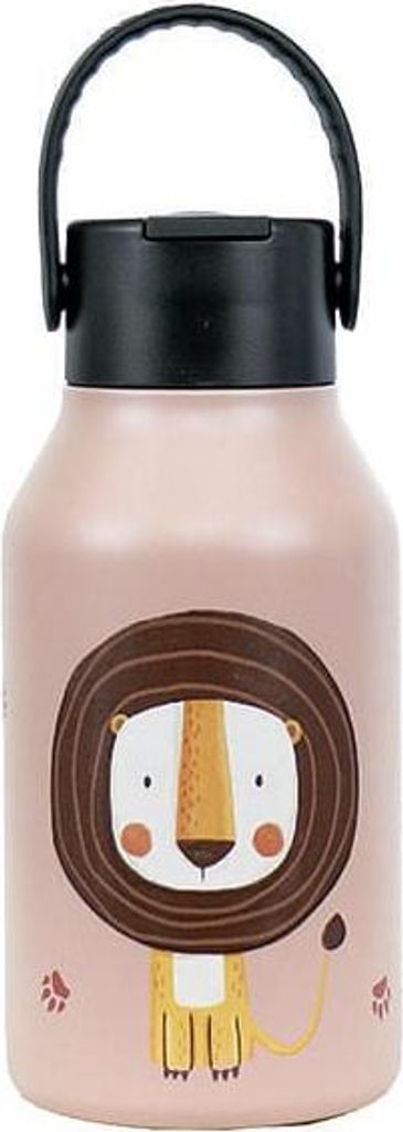 Runbott Mii Edelstahl-Isolierflasche – 350ml, Löwe