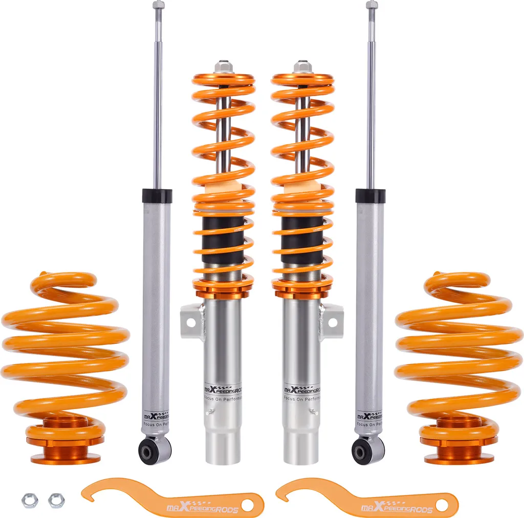 Suspension sport combinée filetée pour BMW E46 318d 320i 325i et 330i