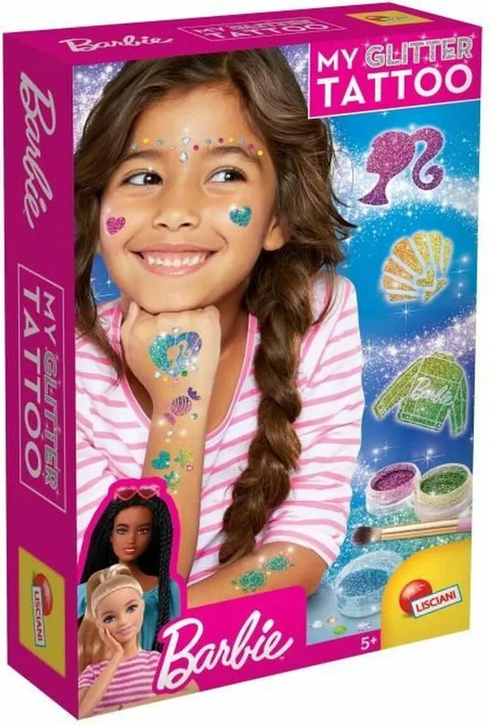 Tatouages temporaires My Glitter Tatoo 20 pcs faciles à poser sans danger